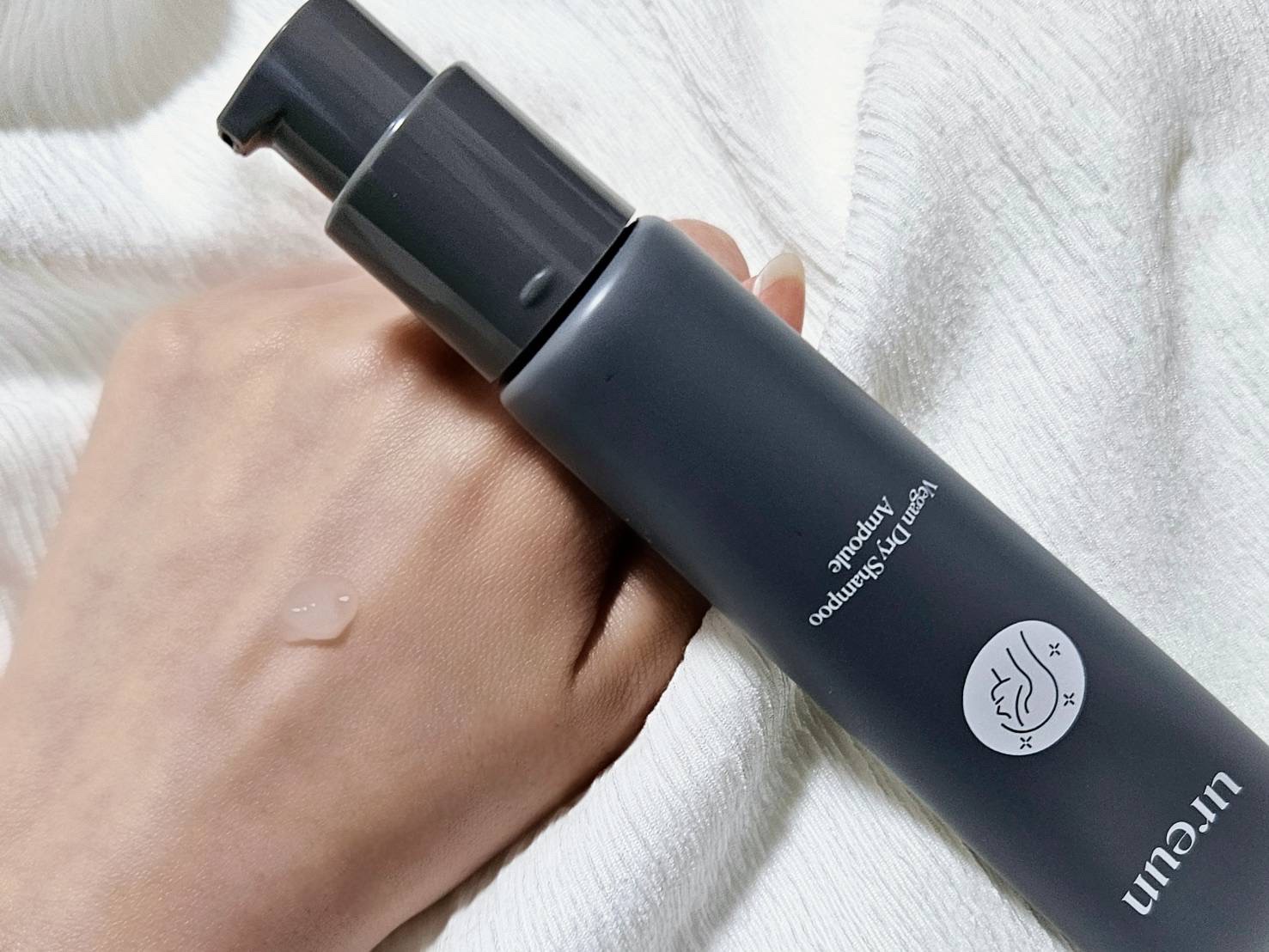 ヴィーガンドライシャンプーアンプル/ureun/ドライシャンプーを使ったクチコミ（3枚目）