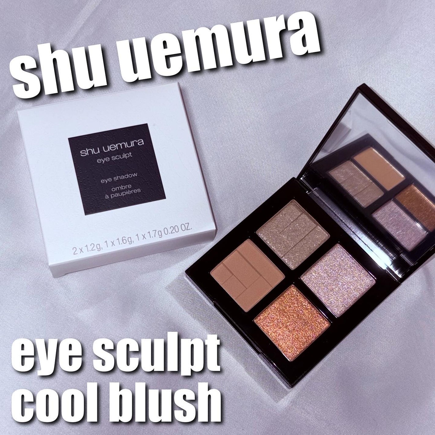 アイスカルプト/shu uemura/アイシャドウパレットを使ったクチコミ(1枚目)