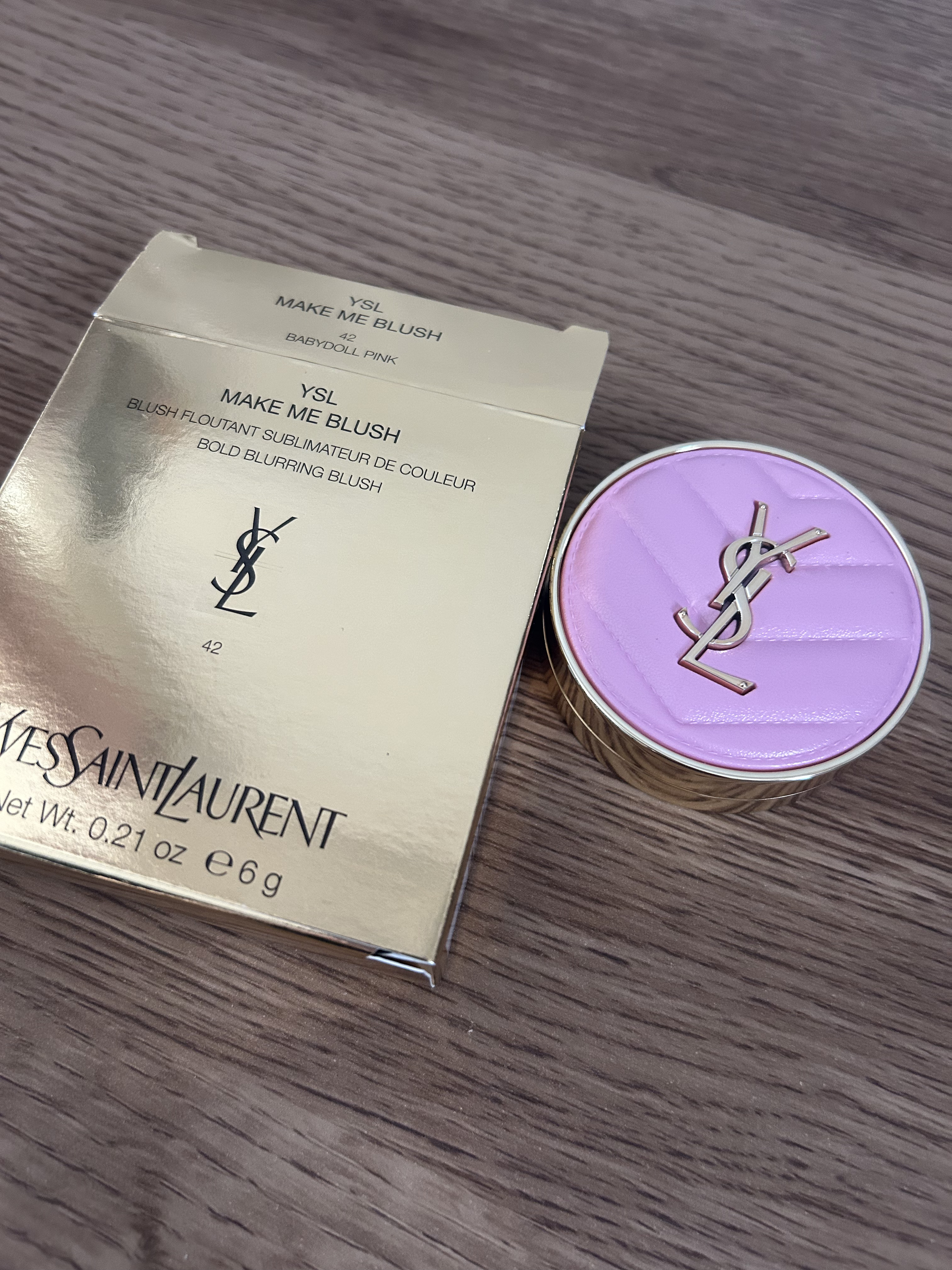YSL メイクミーブラッシュ パウダー/YVES SAINT LAURENT BEAUTE/パウダーチークを使ったクチコミ（1枚目）