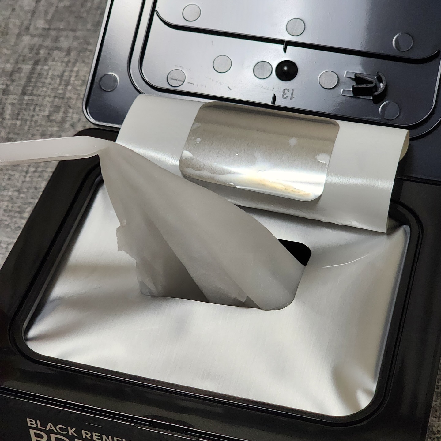 ブラックPDRN デイリーシートマスク/ネイチャーリパブリック/シートマスク・パックを使ったクチコミ（3枚目）