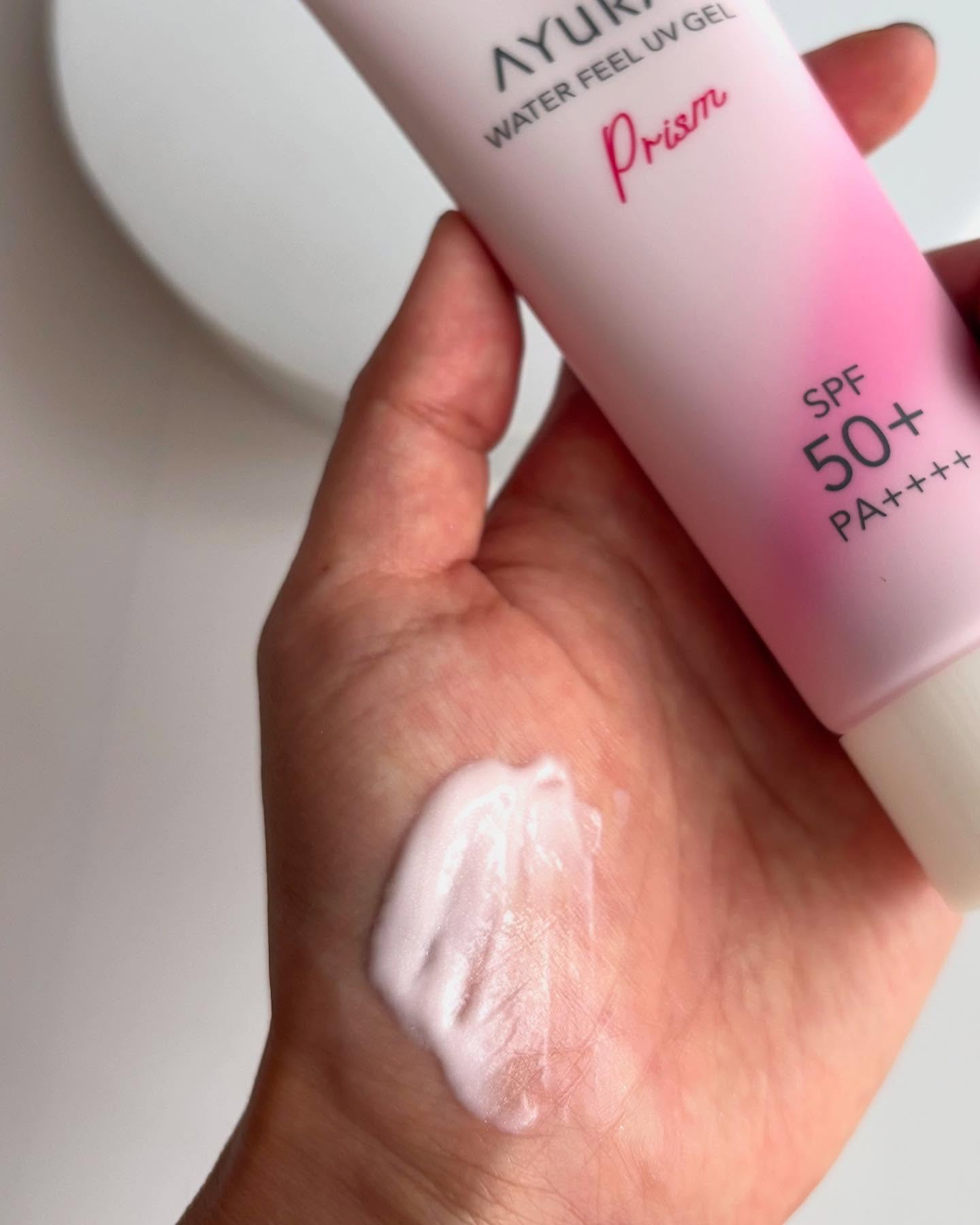 ウォーターフィールUVジェルα プリズム/AYURA/日焼け止めジェルを使ったクチコミ（2枚目）