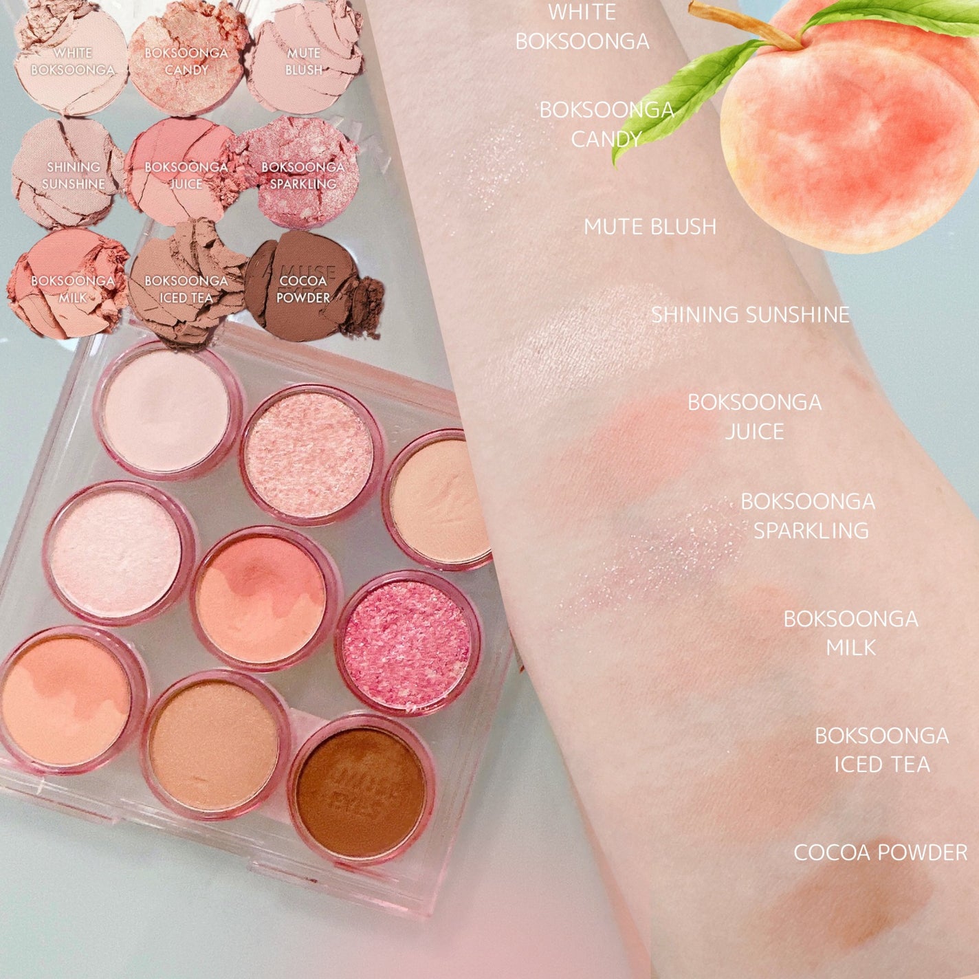 アイカラーパレット/AMUSE/アイシャドウパレットを使ったクチコミ(2枚目)