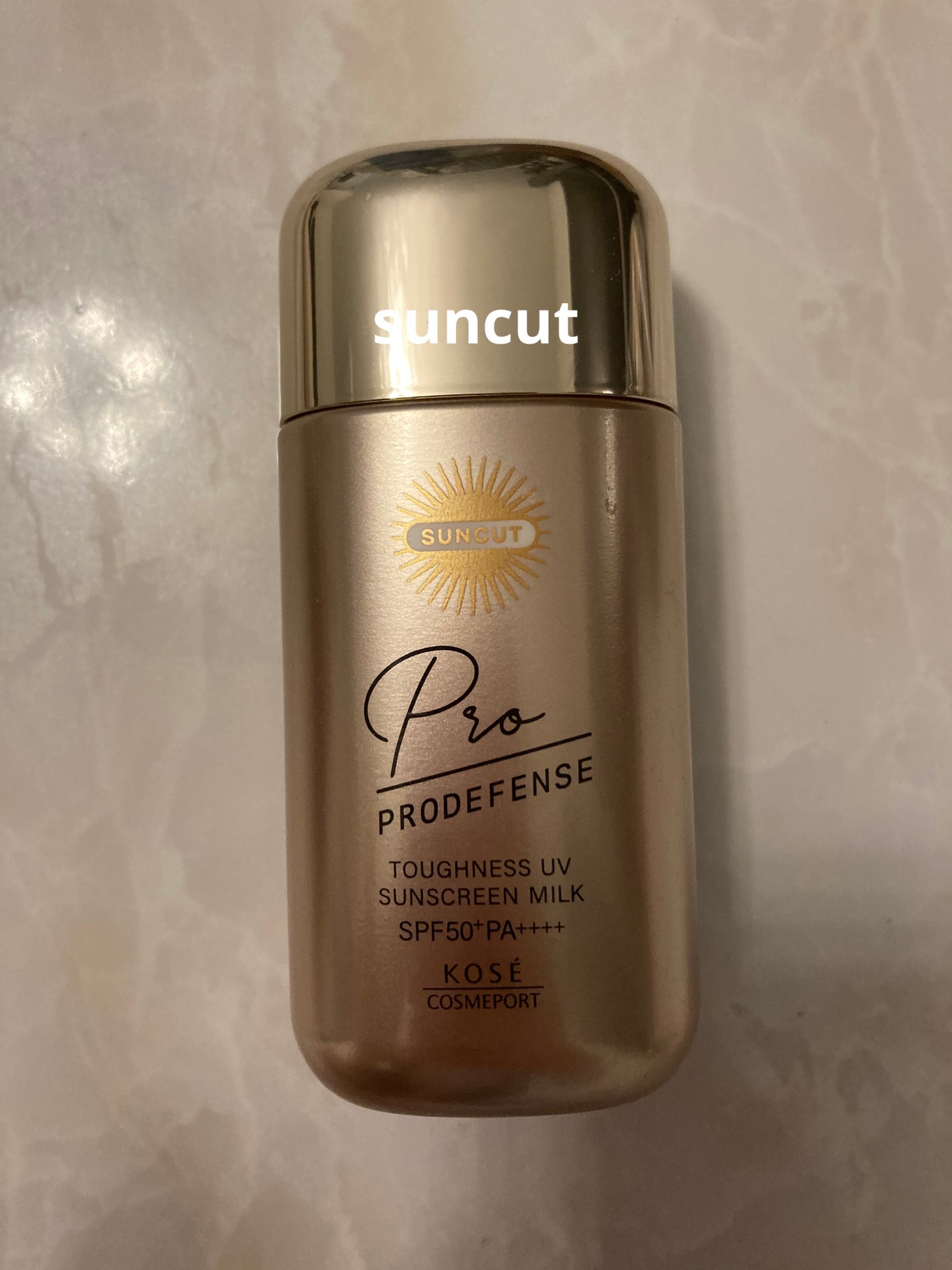 プロディフェンス タフネスUV ミルク/サンカット®/日焼け止めミルクを使ったクチコミ(1枚目)
