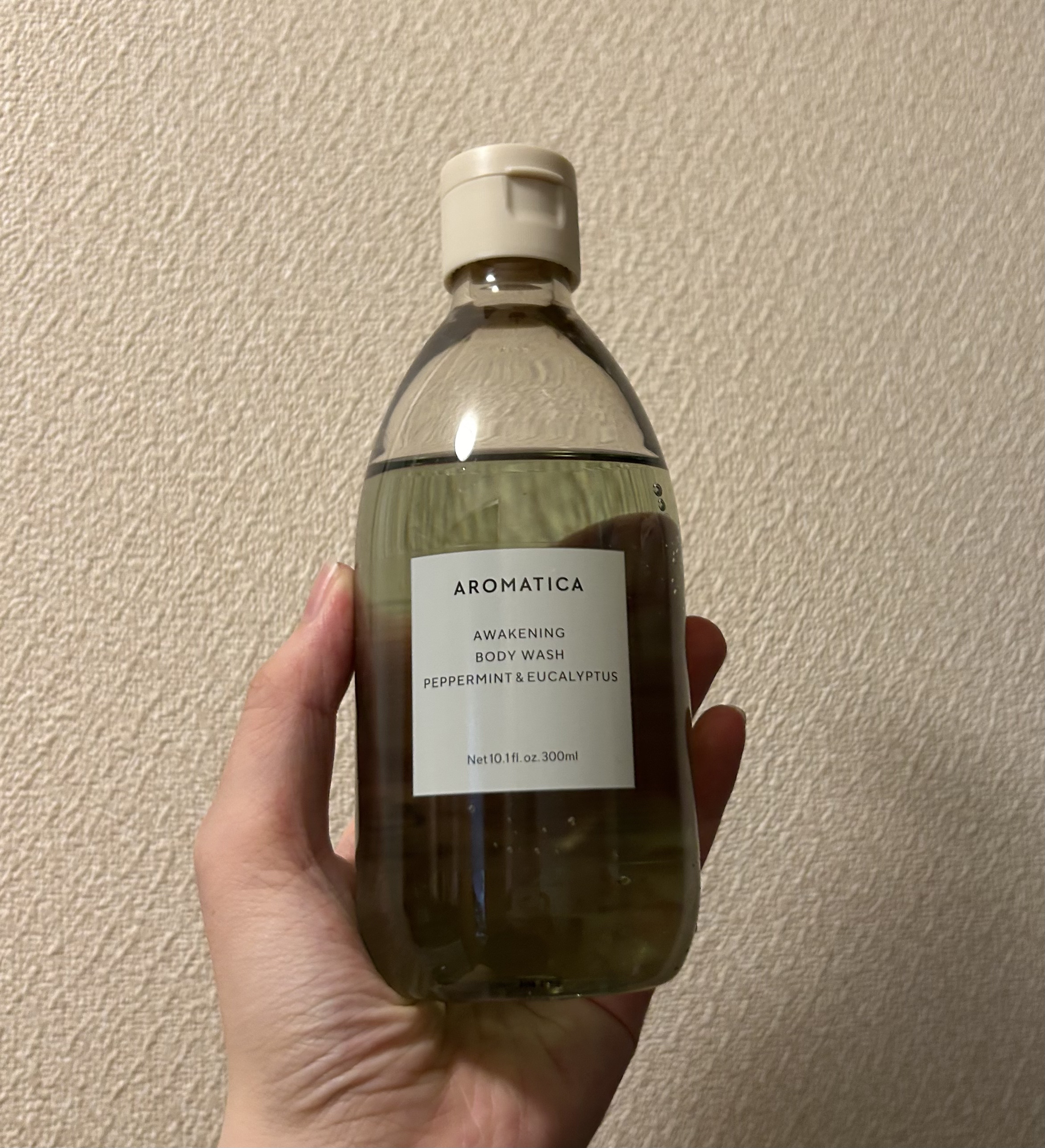 アウェイクニング ペパーミント＆ユーカリ ボディウォッシュ/AROMATICA/ボディソープを使ったクチコミ（1枚目）