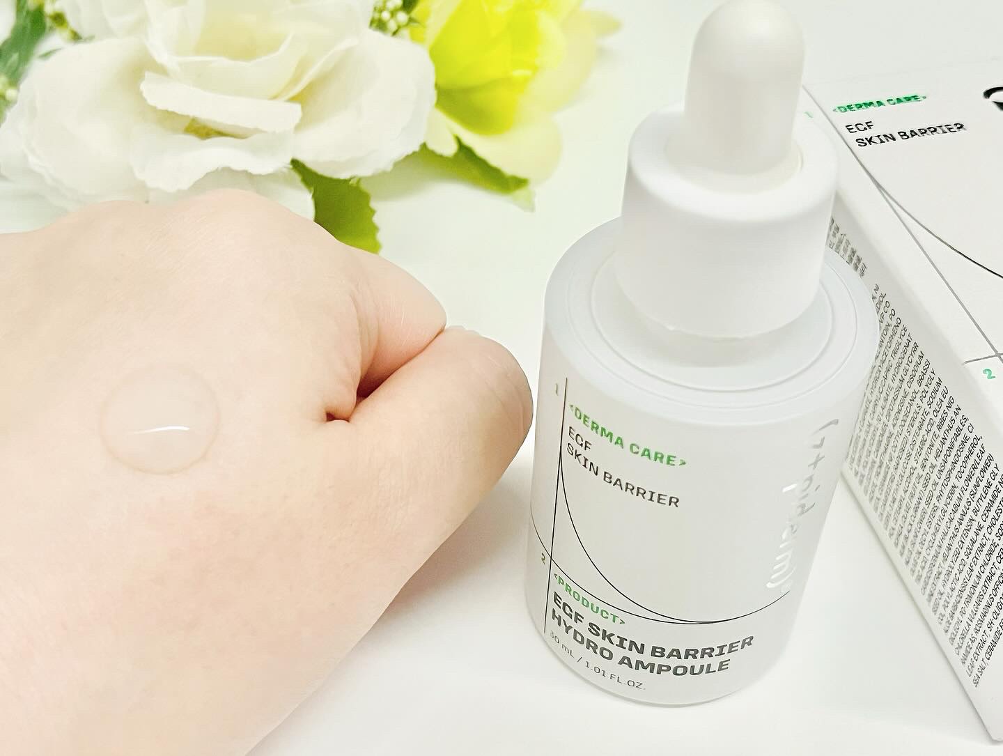 EGFスキンバリアハイドロアンプル/z+piderm/美容液を使ったクチコミ（3枚目）