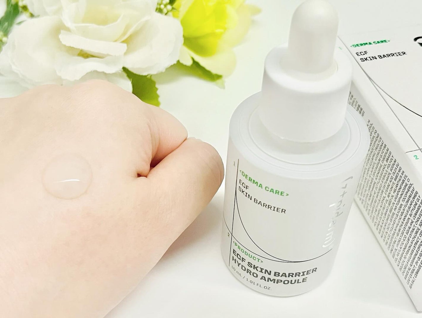 EGFスキンバリアハイドロアンプル/z+piderm/美容液を使ったクチコミ(3枚目)