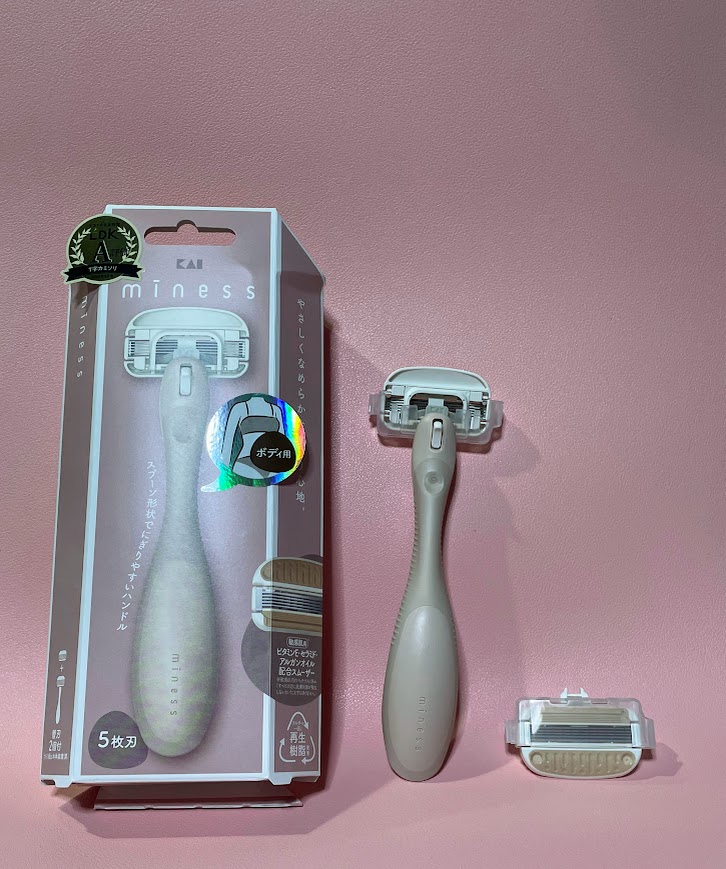 miness ボディ用カミソリ 替刃2個付/貝印/シェーバーを使ったクチコミ（1枚目）