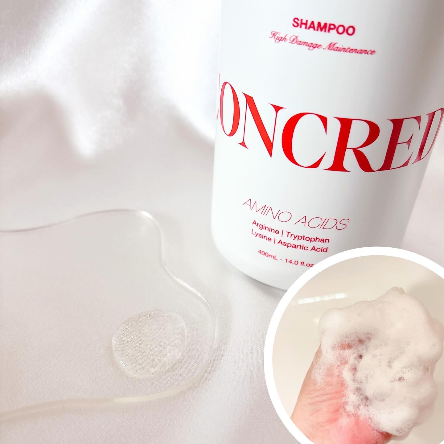 ハイダメージ メンテナンス シャンプー/トリートメント/matsukiyo CONCRED/市販シャンプーを使ったクチコミ（3枚目）