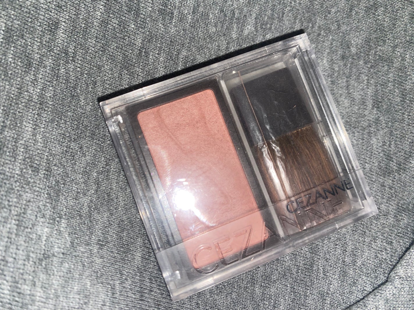 チークブラッシュ/CEZANNE/パウダーチークを使ったクチコミ(1枚目)
