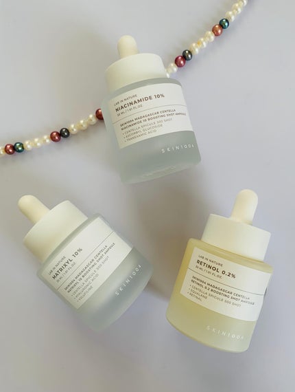 レチノール 0.2 ブースティングショット アンプル/SKIN1004/美容液を使ったクチコミ(1枚目)