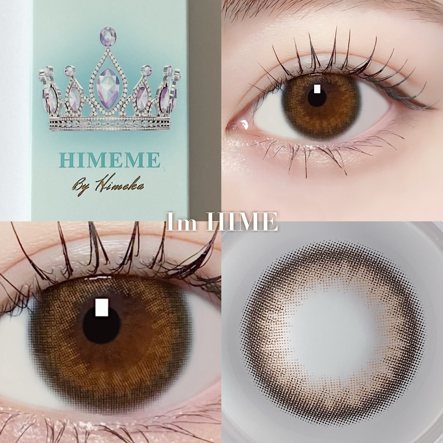 HIMEME 1day/HIMEME/ワンデー（１DAY）カラコンを使ったクチコミ（2枚目）