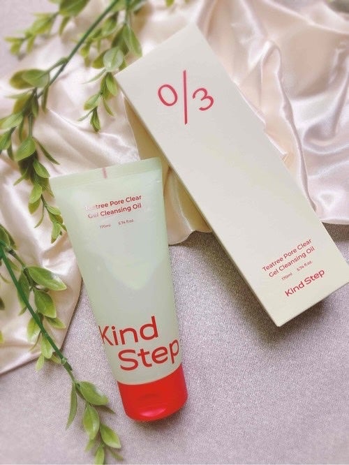 ティーツリージェルクレンジングオイル/KindStep/クレンジングジェルを使ったクチコミ(1枚目)