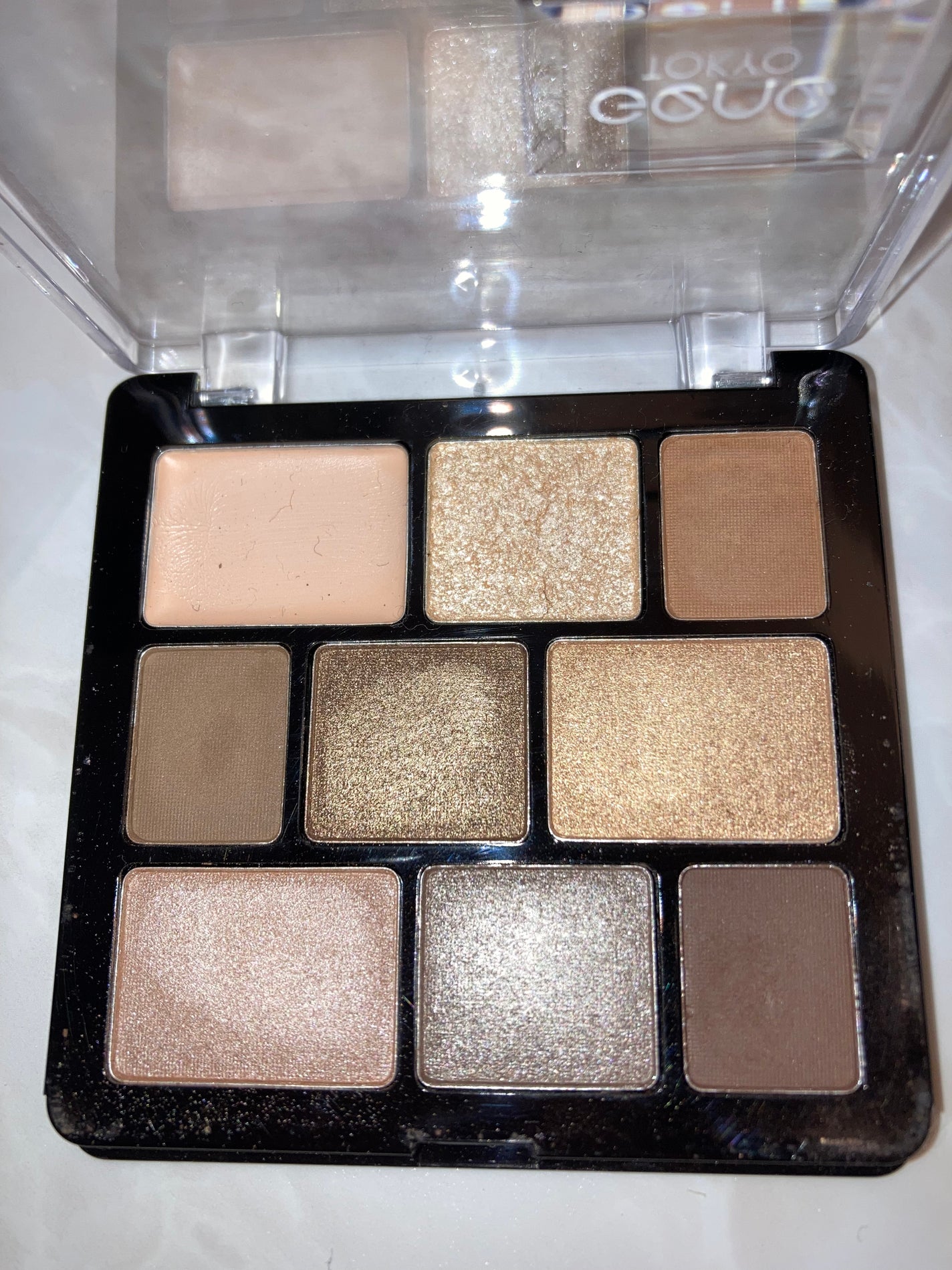 UR GLAM BLOOMING EYE COLOR PALETTE/U R GLAM/アイシャドウパレットを使ったクチコミ(1枚目)