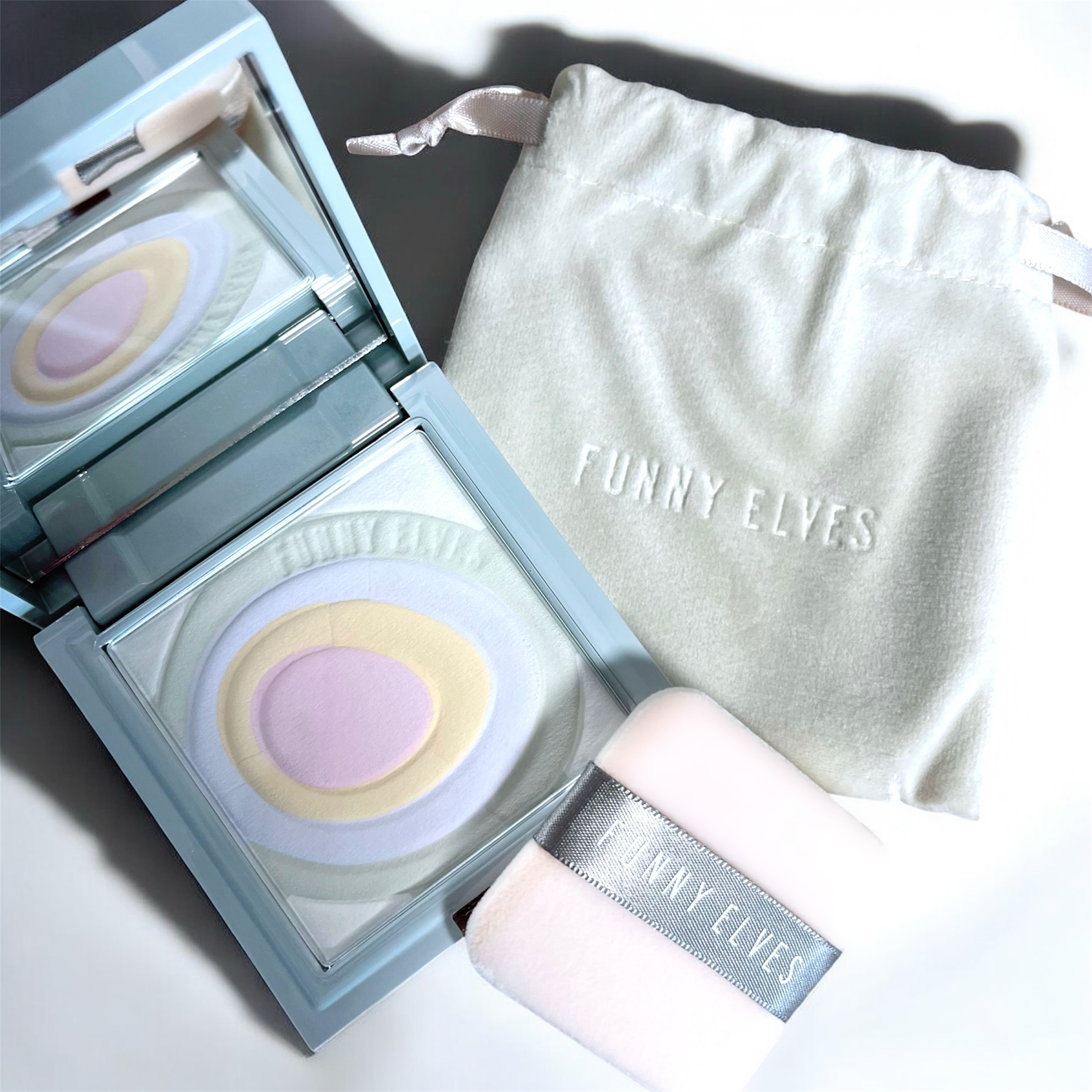 ネビュラ プレストパウダー/FUNNY ELVES方里/プレストパウダーを使ったクチコミ（3枚目）