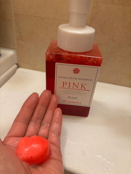 ちゃんまぃ on LIPS 「💖🌸?!【#オブコスメティックス】の#泡カラーシャンプーみんな..」(6枚目)