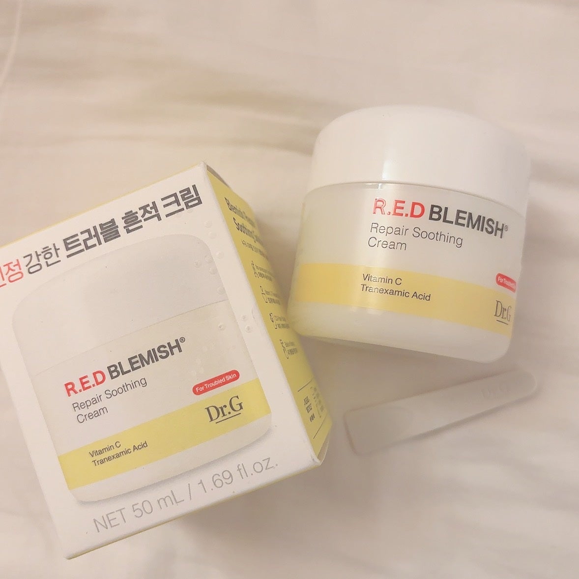 レッドブレミッシュ リペアスージングクリーム/Dr.G/フェイスクリームを使ったクチコミ(2枚目)