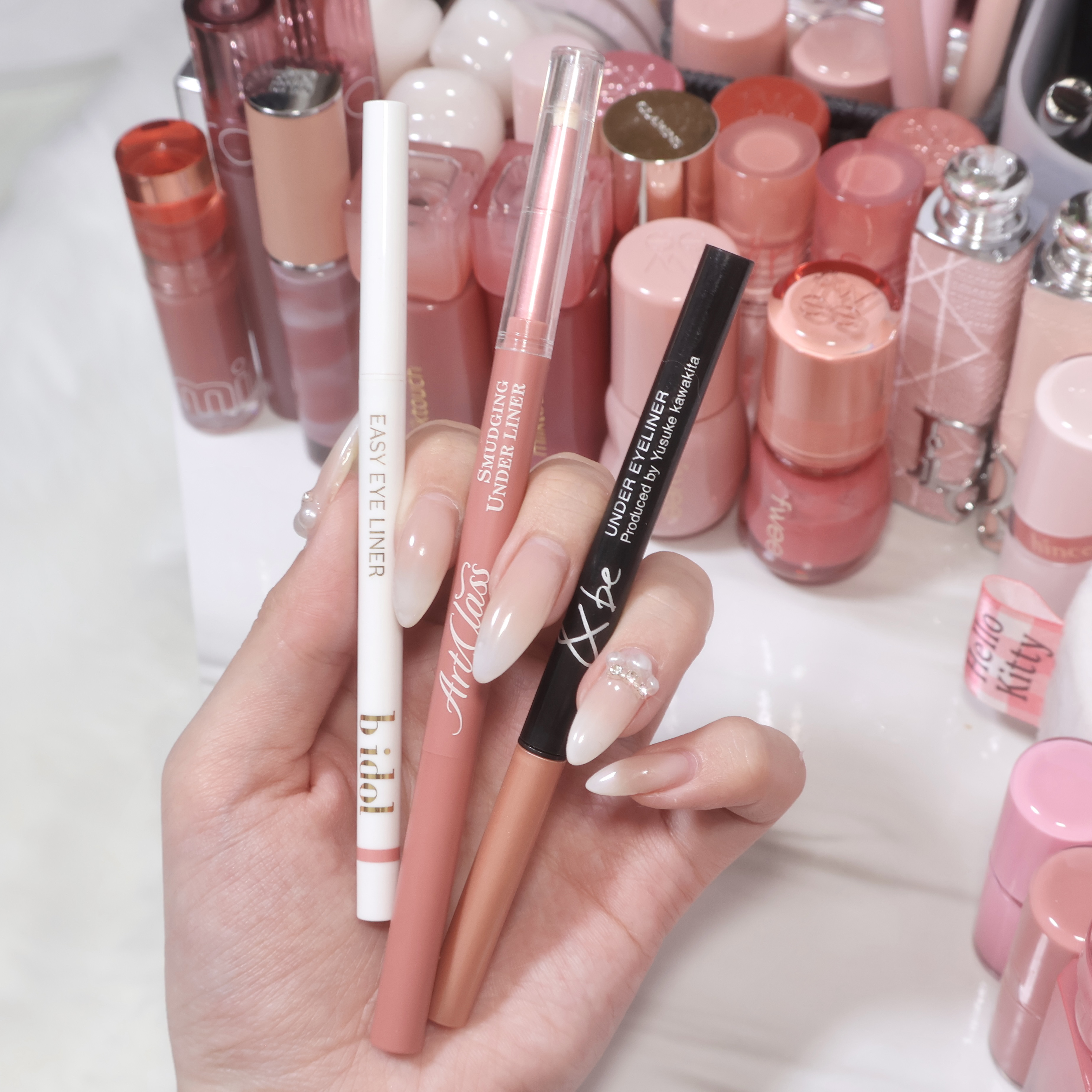 &be アンダーアイライナー ピンクパール/＆be/ジェルアイライナーを使ったクチコミ（1枚目）