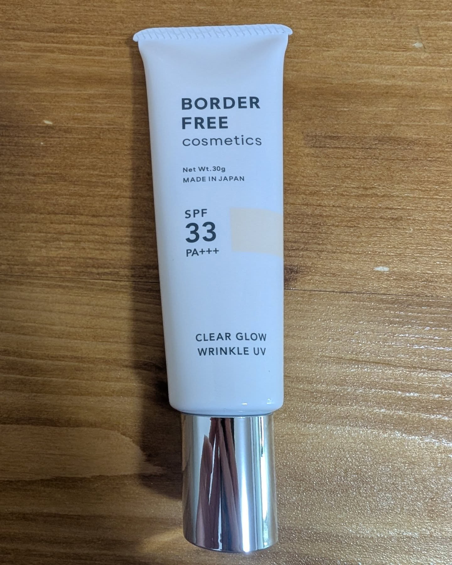 クリアグロウリンクルUV/BORDER FREE cosmetics/日焼け止め・UVケアを使ったクチコミ（1枚目）