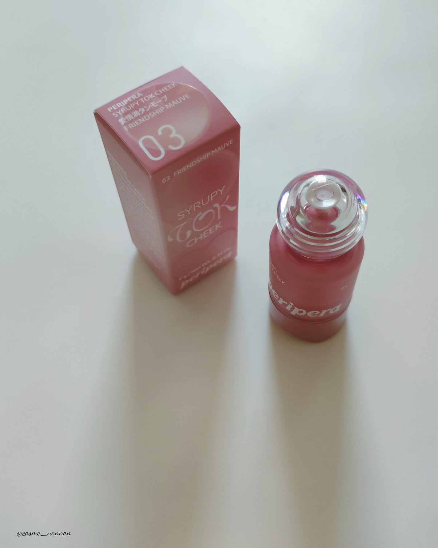 シロッピー トック チーク/PERIPERA/リキッドチークを使ったクチコミ(6枚目)