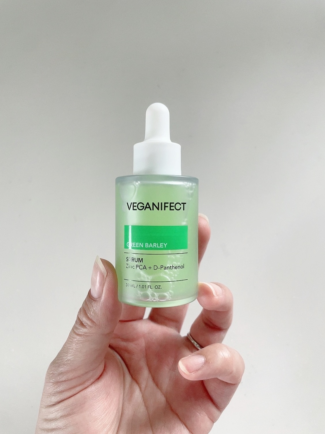 青麦ジンクセラム/Veganifect/美容液を使ったクチコミ（2枚目）