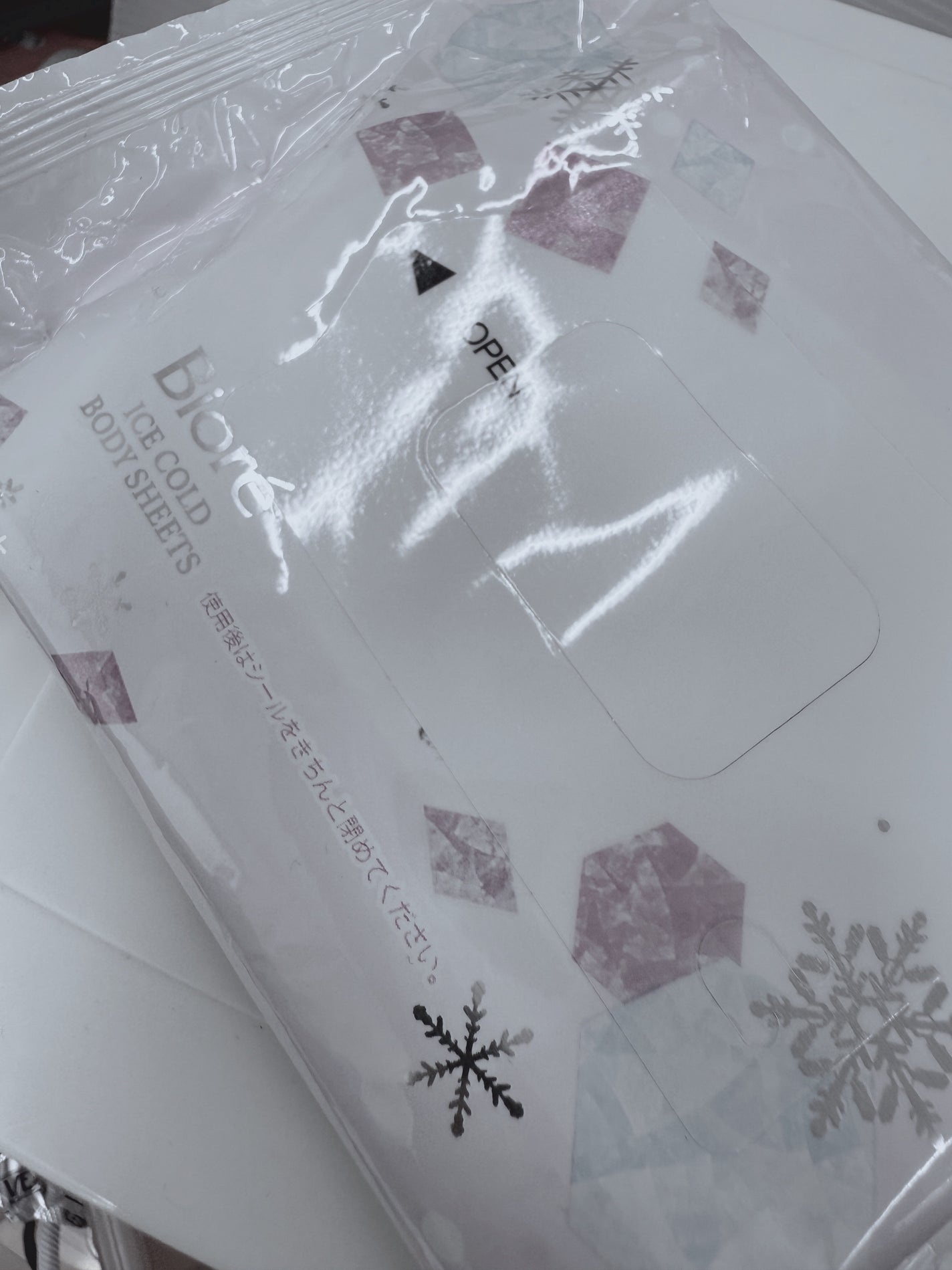 冷シート リフレッシュフローラルの香り/ビオレ/ボディシートを使ったクチコミ(1枚目)