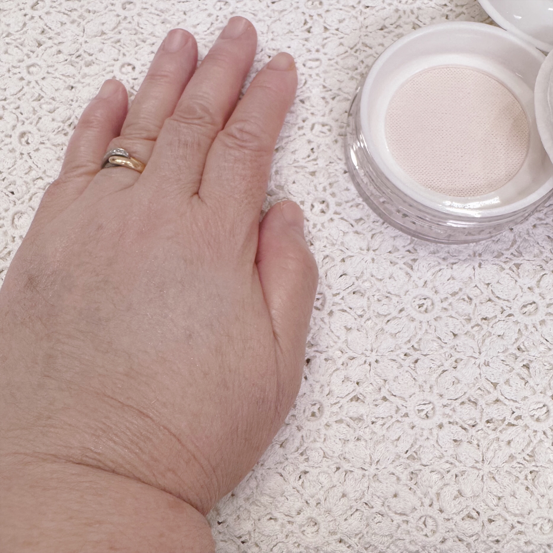 ピメル　あざむきパウダー　ルーセントピンク/pdc/フェイスパウダーを使ったクチコミ（3枚目）