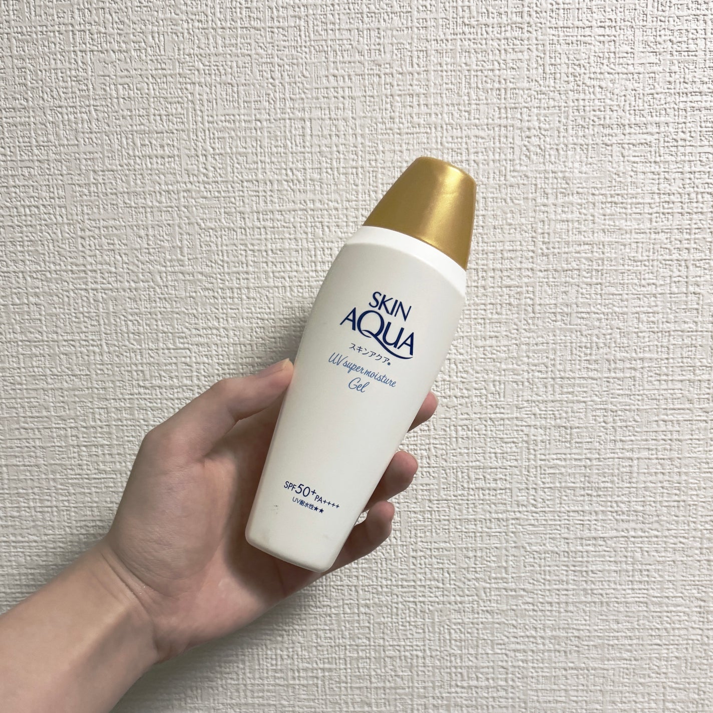 スキンアクア スーパーモイスチャージェル/スキンアクア/日焼け止めジェルを使ったクチコミ(1枚目)