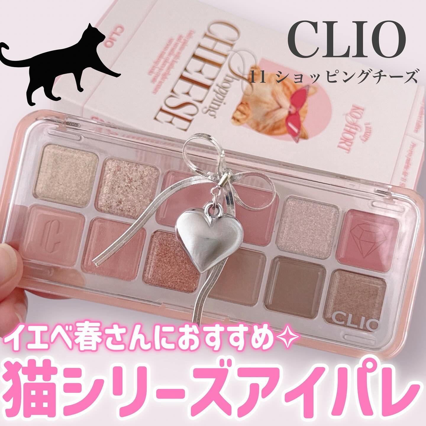 プロ アイ パレット エアー/CLIO/アイシャドウパレットを使ったクチコミ（1枚目）