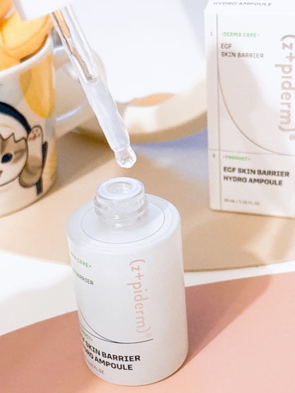 EGFスキンバリアハイドロアンプル/z+piderm/美容液を使ったクチコミ(3枚目)