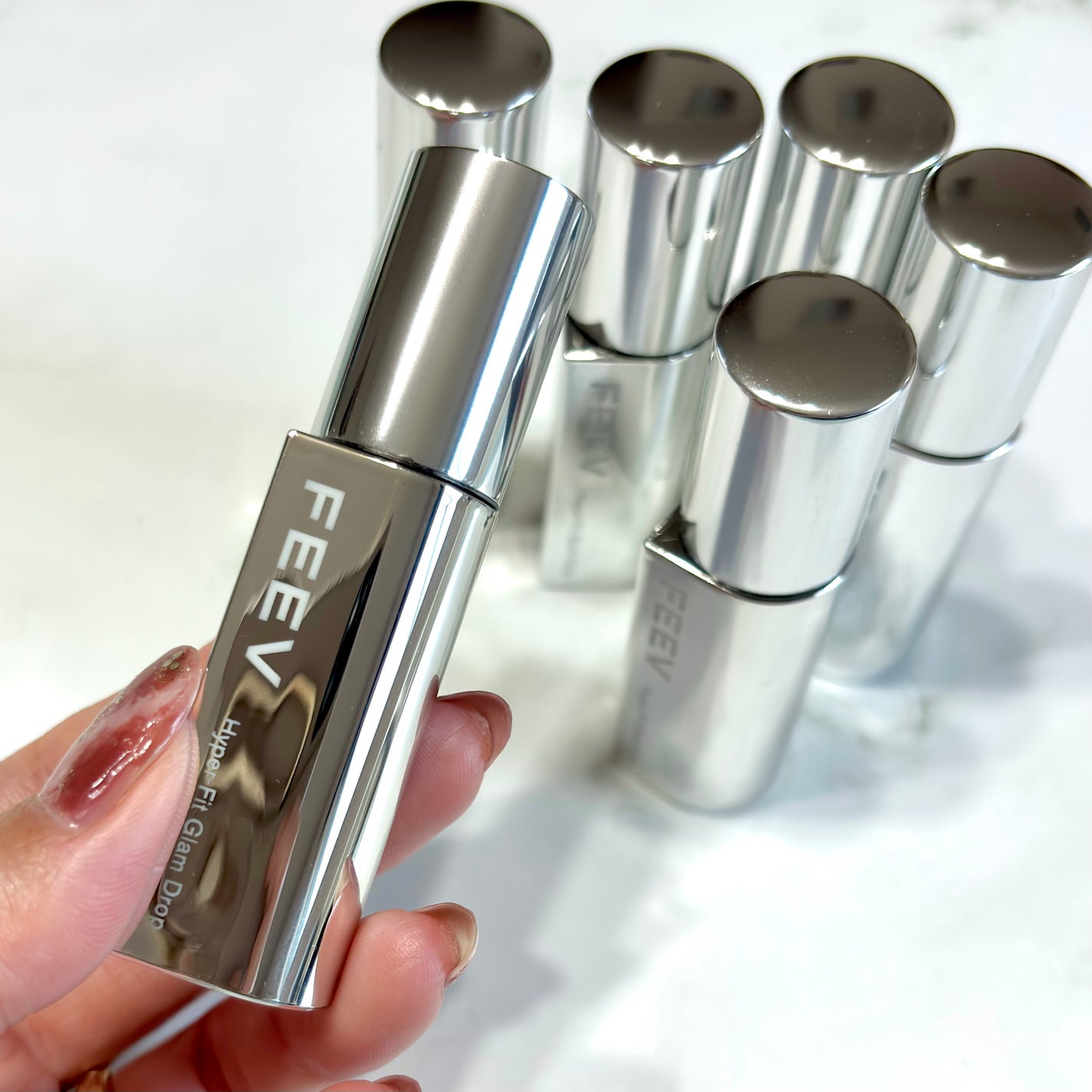 ハイパーフィットグラムドロップ/FEEV/リップグロスを使ったクチコミ(5枚目)