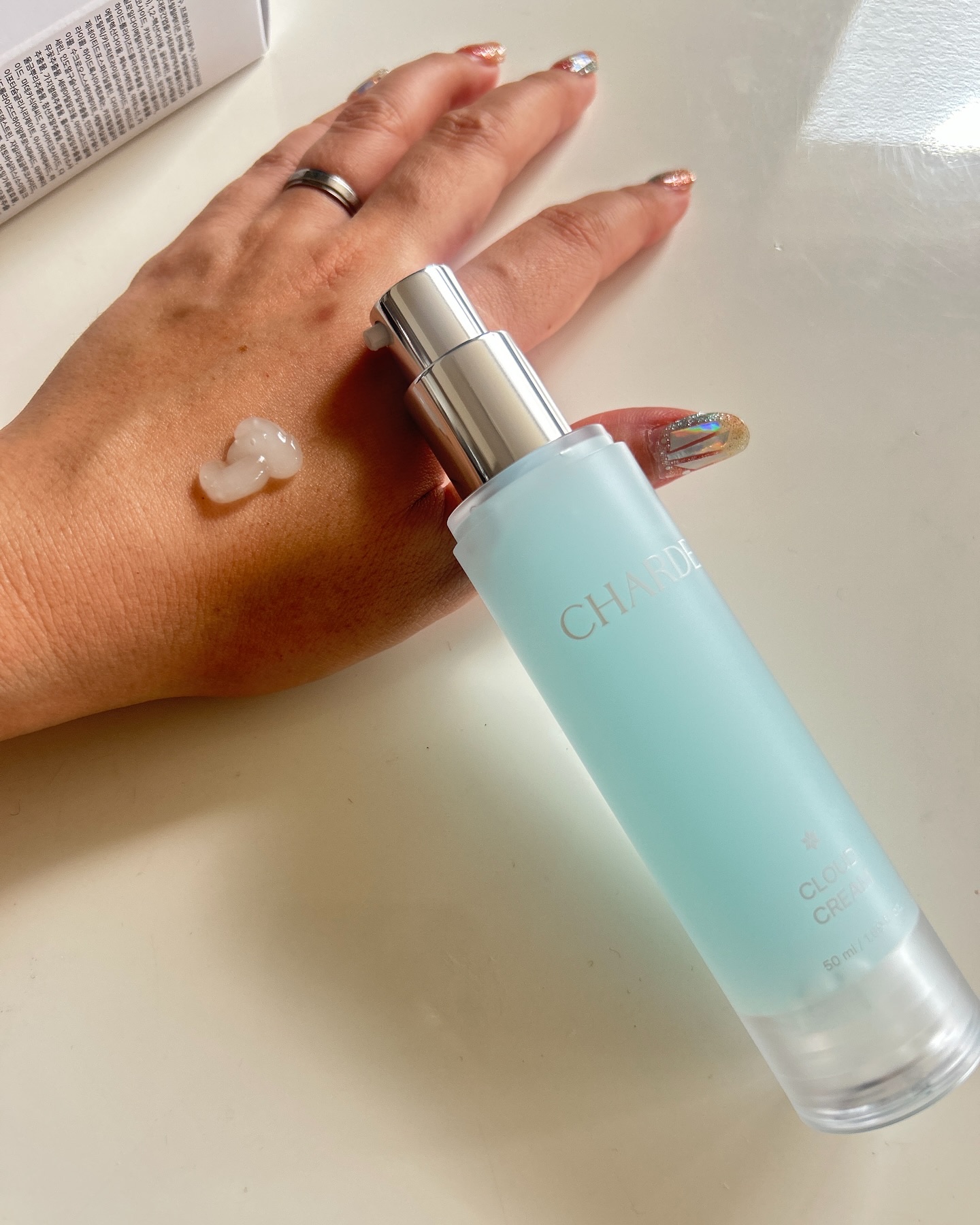 クラウドクリーム/CHARDE/フェイスクリームを使ったクチコミ（2枚目）