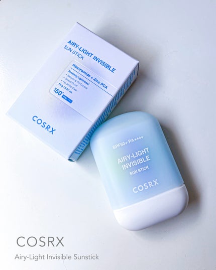 エアリーライト 透明UVスティック/COSRX/日焼け止めスティックを使ったクチコミ(5枚目)