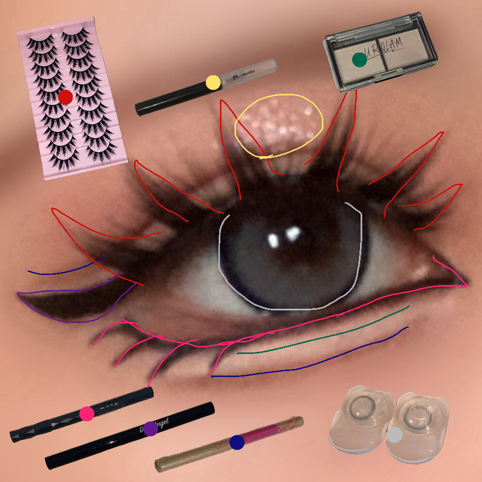 シルキーアイシャドウ 02 シルキーピンク/U R GLAM/アイシャドウパレットを使ったクチコミ（1枚目）