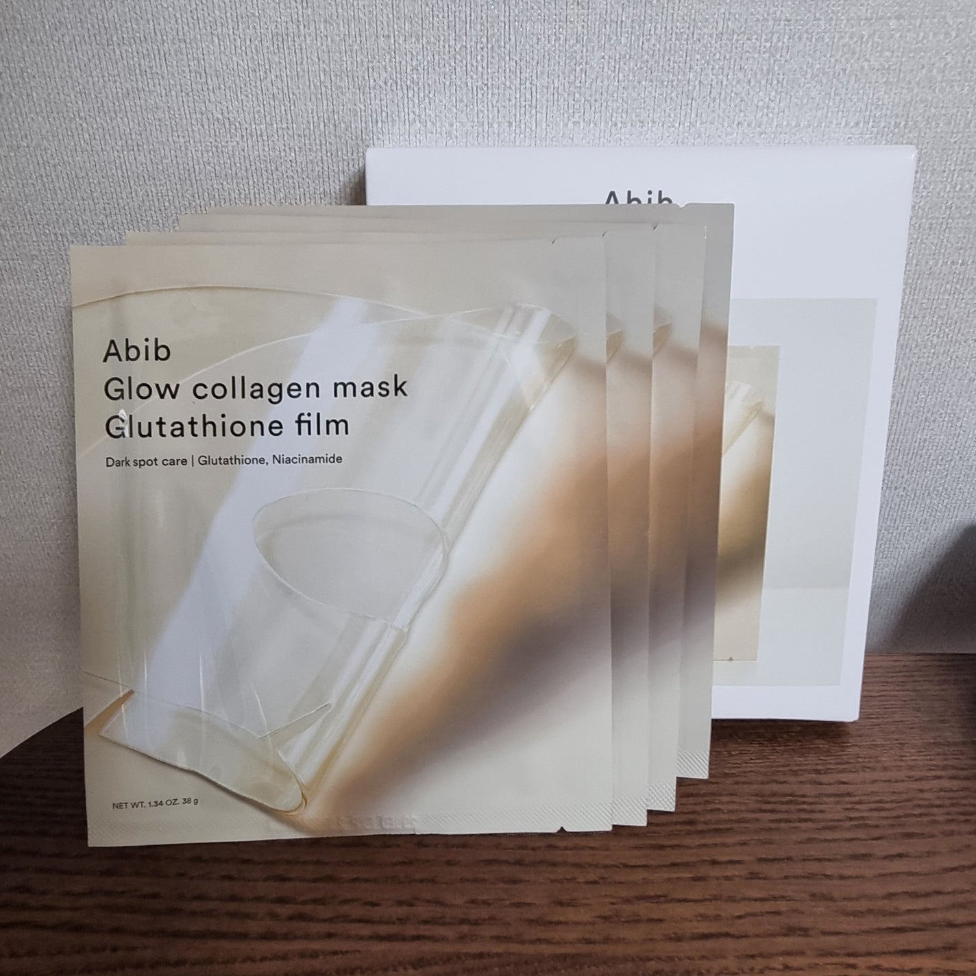 グルタチオンフィルムコラーゲンマスク/Abib /シートマスク・パックを使ったクチコミ(1枚目)