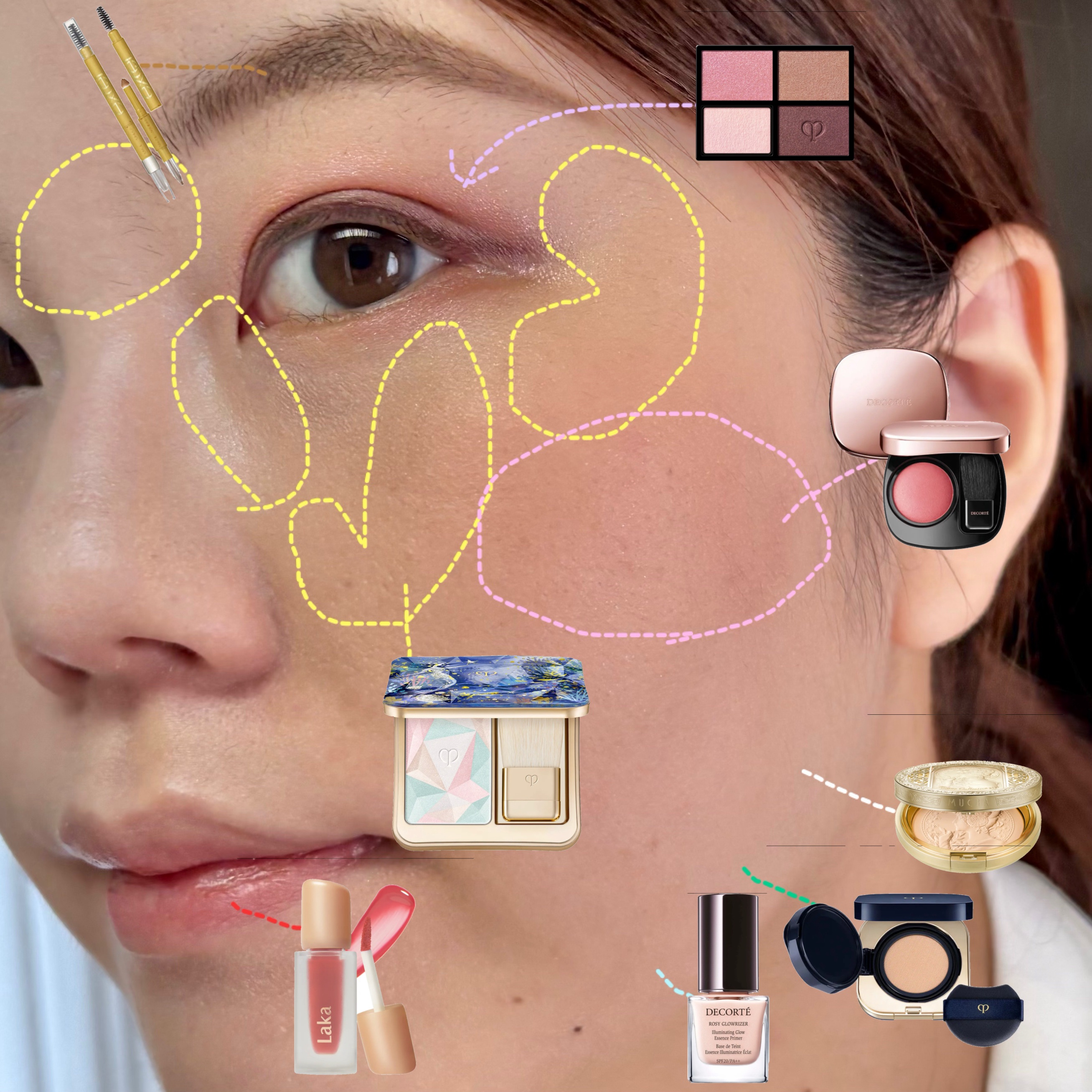 パウダー＆ペンシル　アイブロウＥＸ/excel/アイブロウペンシルを使ったクチコミ（2枚目）