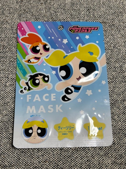 パワーパフ ガールズ フェイスマスク <バブルス>/SHOBIDO/シートマスク・パックを使ったクチコミ(1枚目)