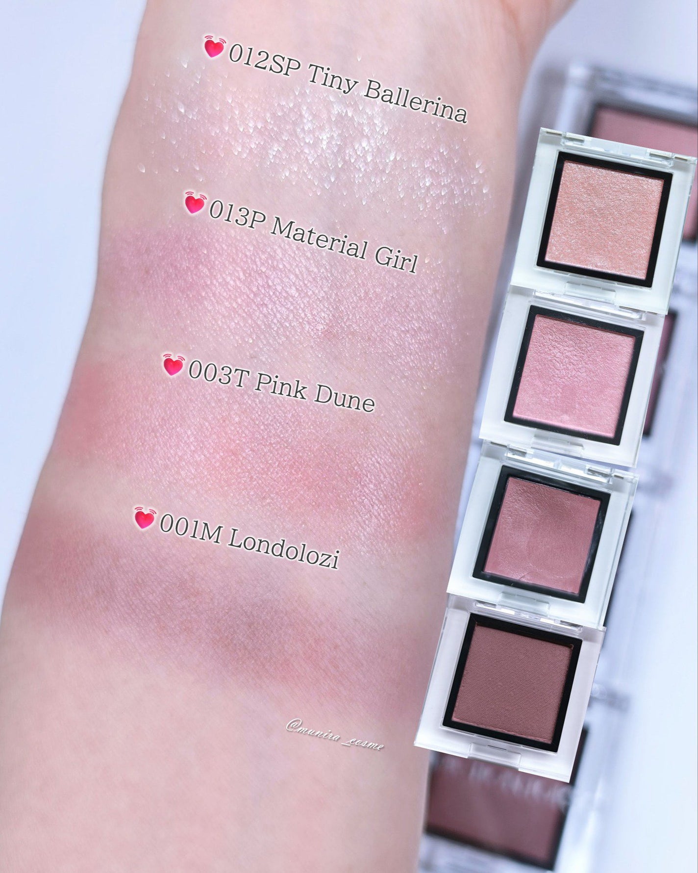 アディクション ザ アイシャドウ スパークル/ADDICTION/単色アイシャドウを使ったクチコミ(2枚目)