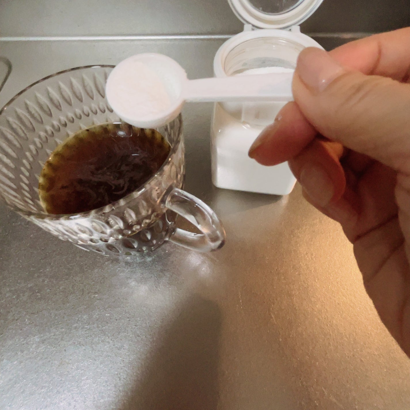 ひふみレイキ💫フォロバ♾️ on LIPS 「#魅せ肌のつるすべケア朝の一杯は☕︎オーガニックのカフェインレ..」(4枚目)