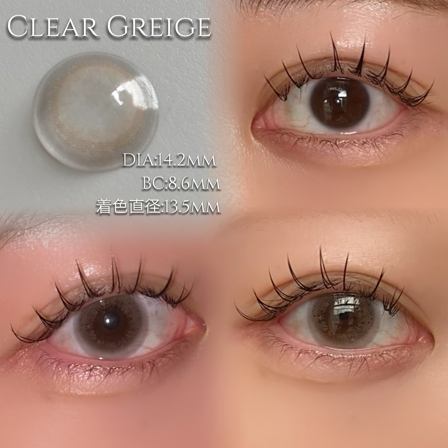 リッチスタンダード2WEEKシリーズ/RICH STANDARD/２週間（２WEEKS）カラコンを使ったクチコミ（3枚目）