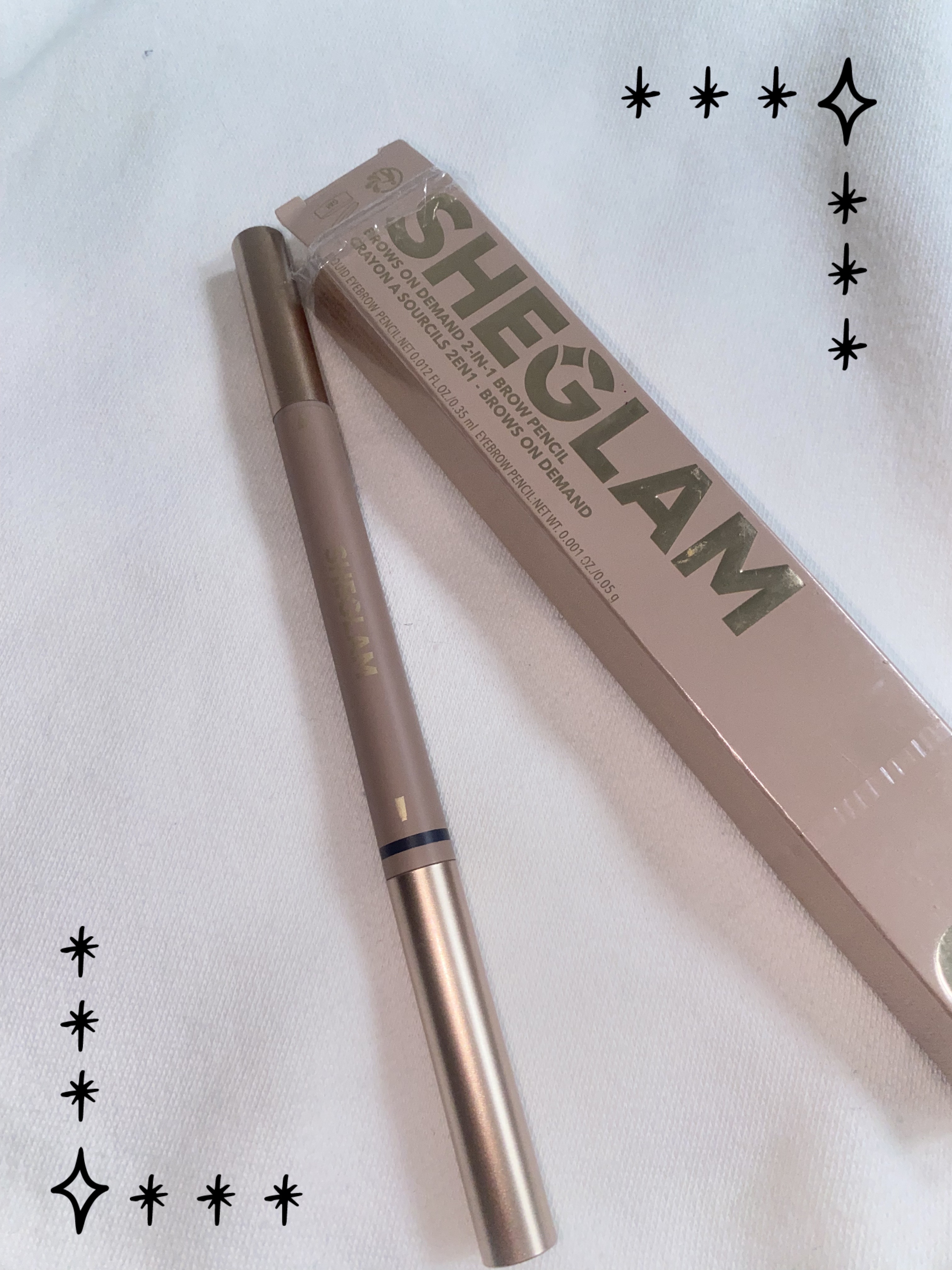 ブロウオンデマンド 2IN1ブロウペンシル/SHEGLAM/アイブロウペンシルを使ったクチコミ（1枚目）