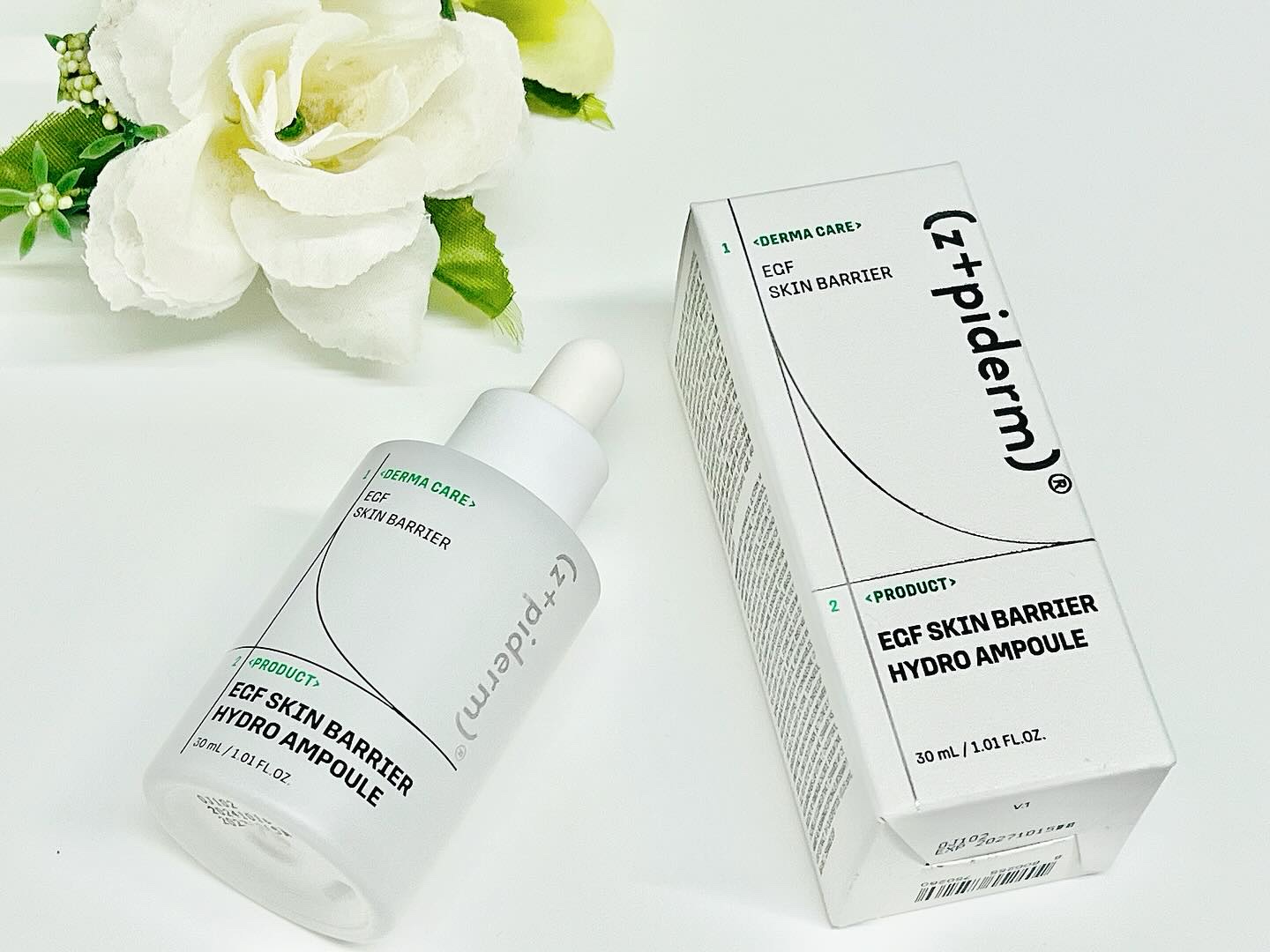 EGFスキンバリアハイドロアンプル/z+piderm/美容液を使ったクチコミ（1枚目）