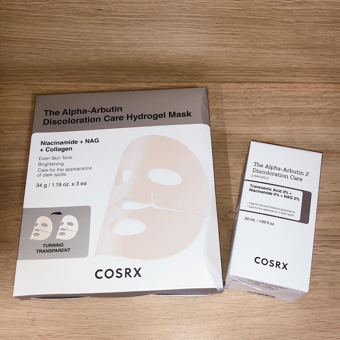 RXザ・アルファ アルブチン ハイドロゲルパック/COSRX/シートマスク・パックを使ったクチコミ（1枚目）