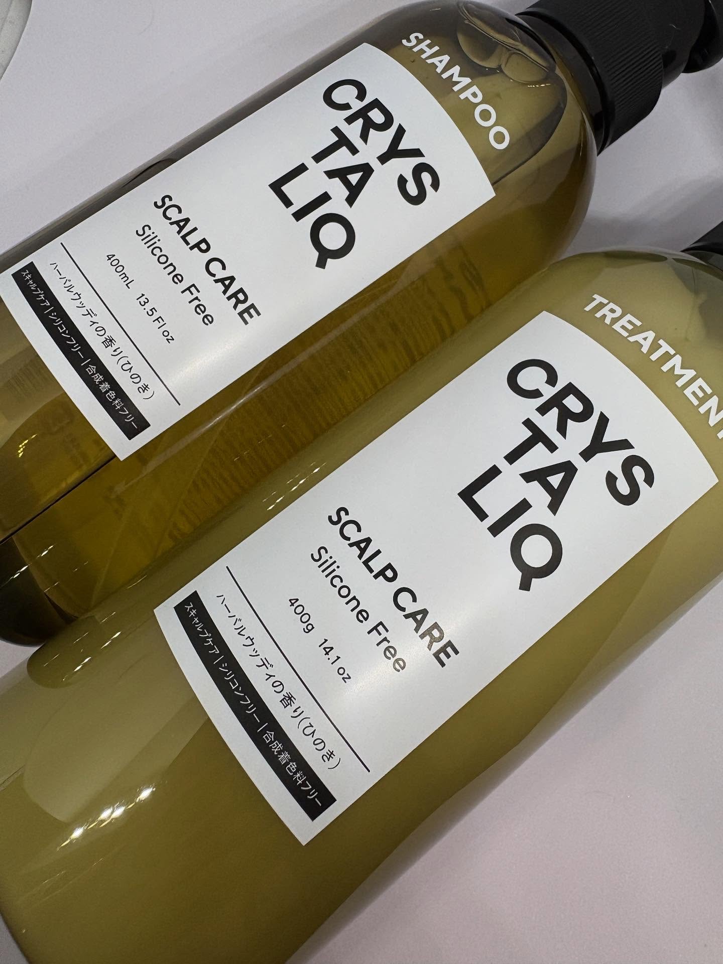CRYSTALIQ スキャルプケア シャンプー/トリートメント/Crystaliq /市販シャンプーを使ったクチコミ（1枚目）