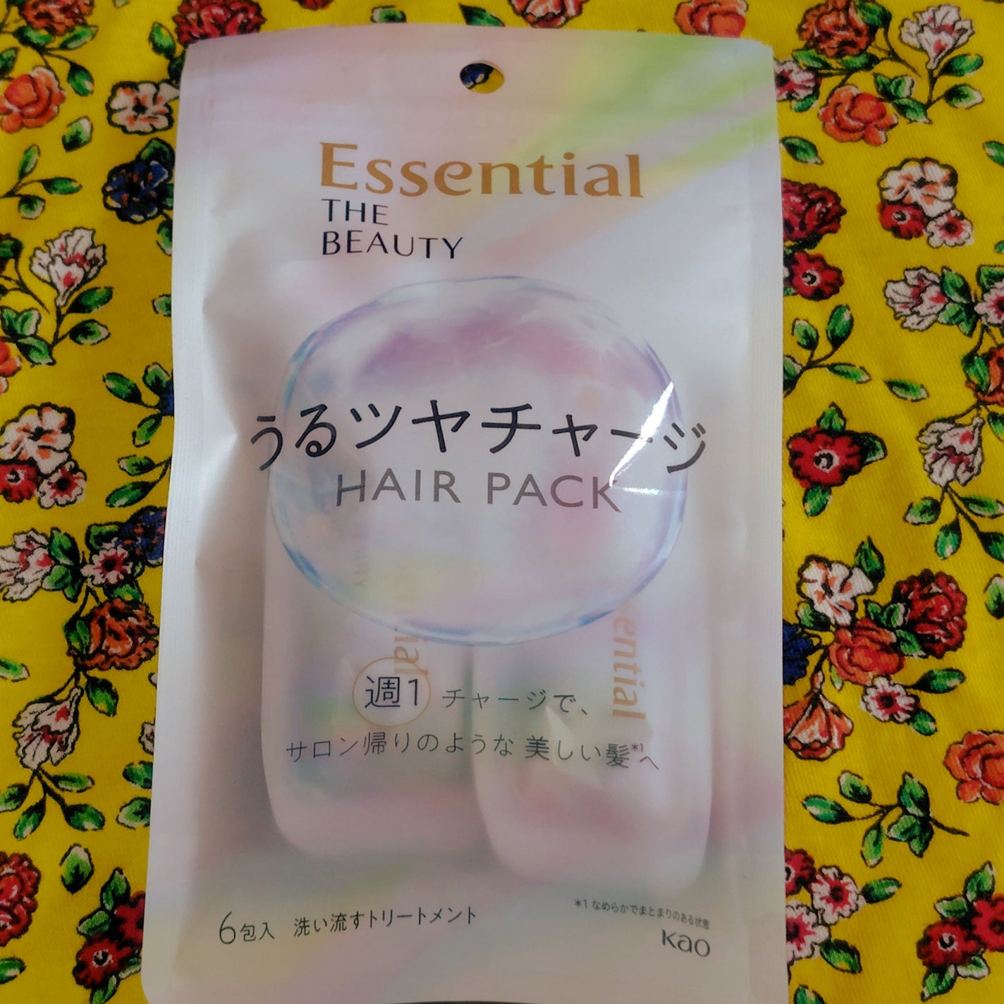 ザビューティ うるツヤチャージヘアパック/エッセンシャル/ヘアマスク・ヘアパックを使ったクチコミ(1枚目)