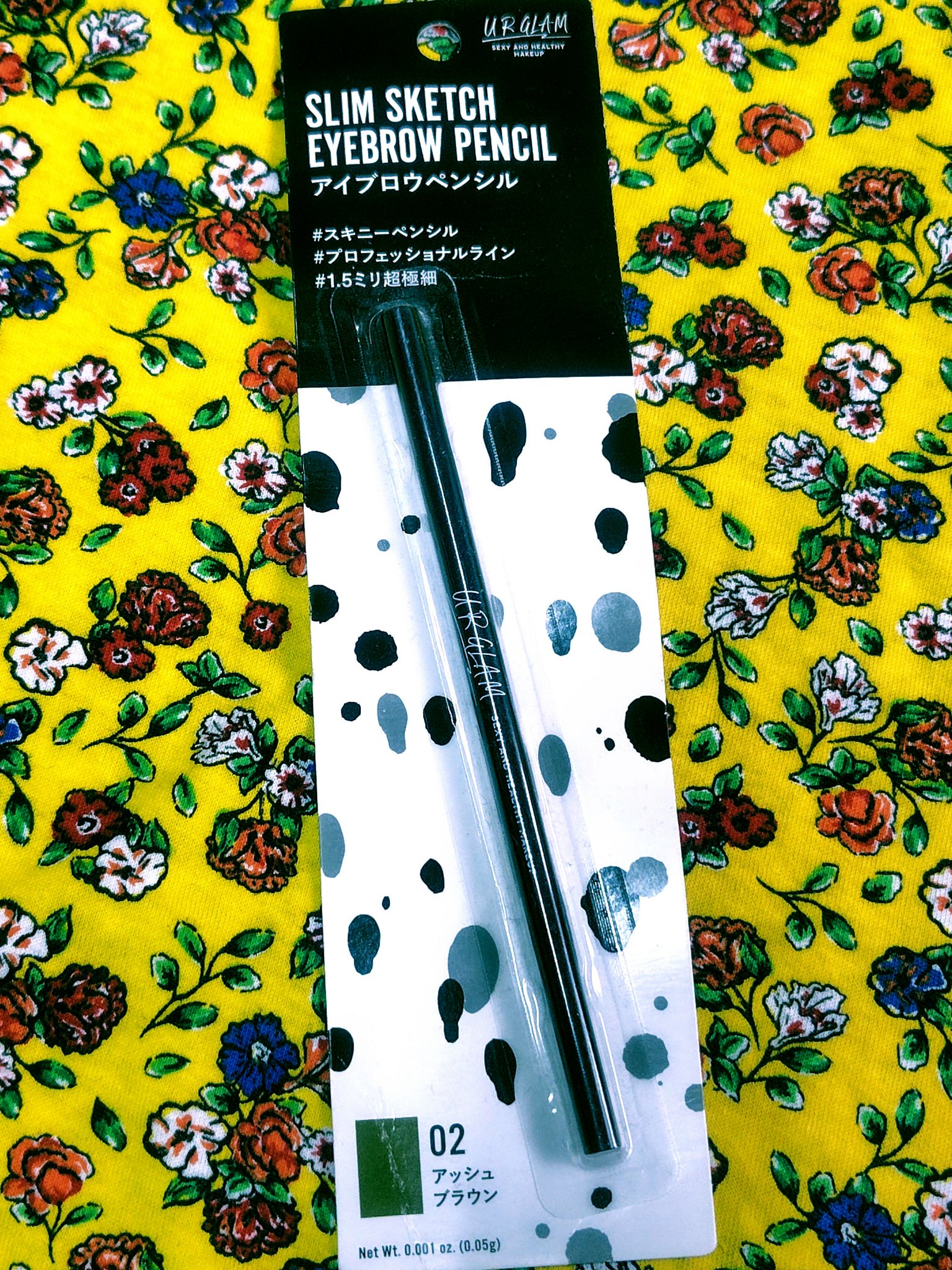 スリムスケッチアイブロウペンシル/U R GLAM/アイブロウペンシルを使ったクチコミ（1枚目）