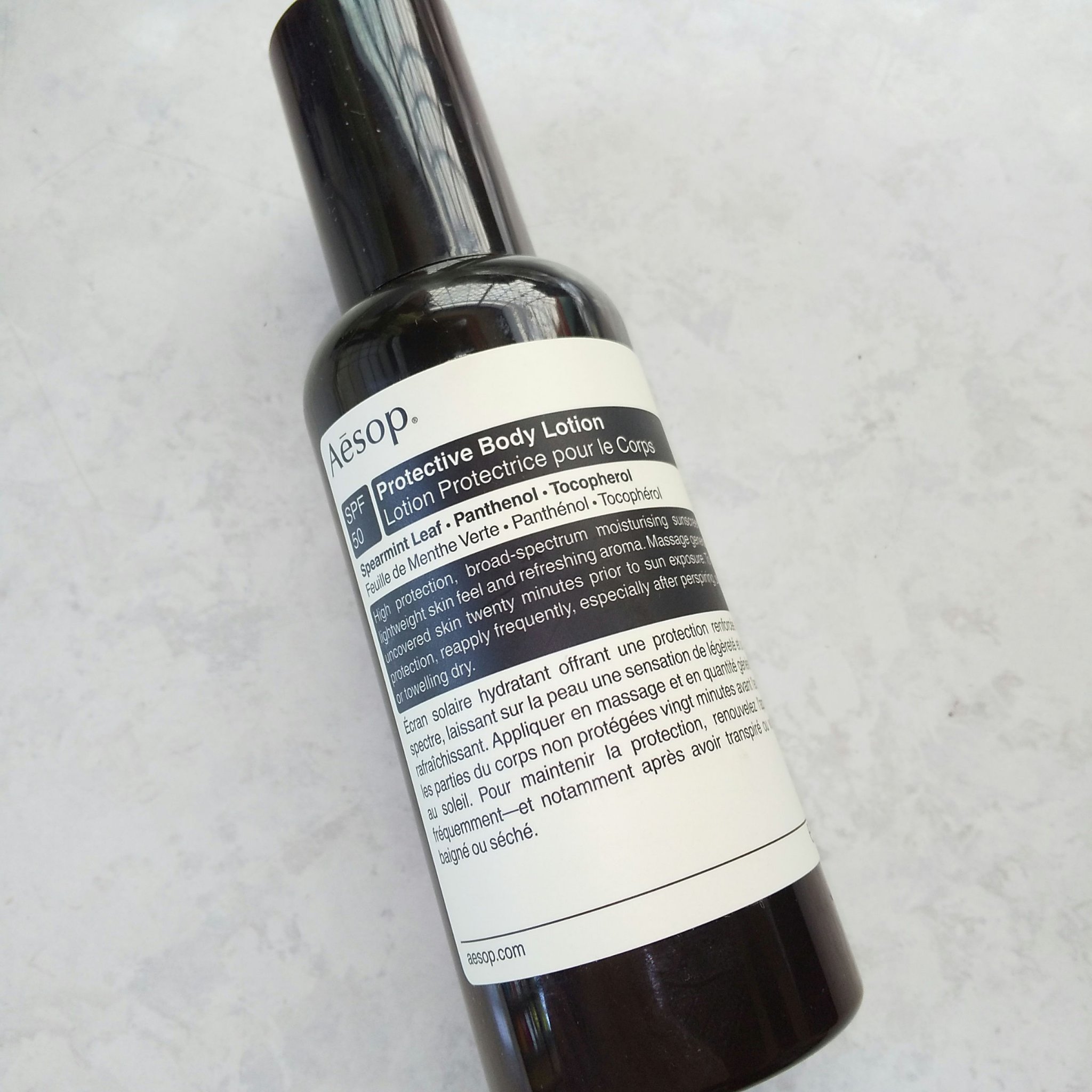 イソップ  プロテクションボディローション/Aesop/日焼け止めローションを使ったクチコミ（3枚目）