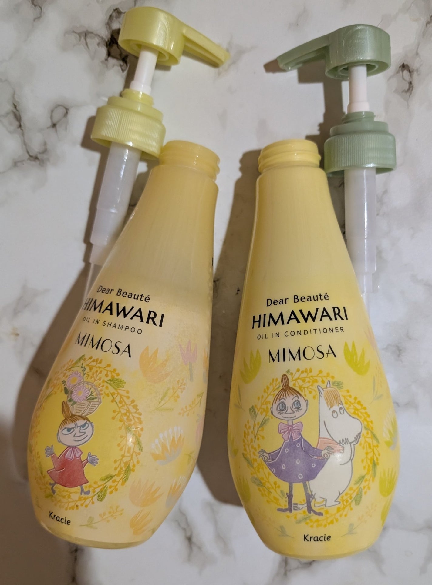 オイルインシャンプー/コンディショナー ムーミンデザイン(スカンジナビアの香り)/ディアボーテ/市販シャンプーを使ったクチコミ(1枚目)