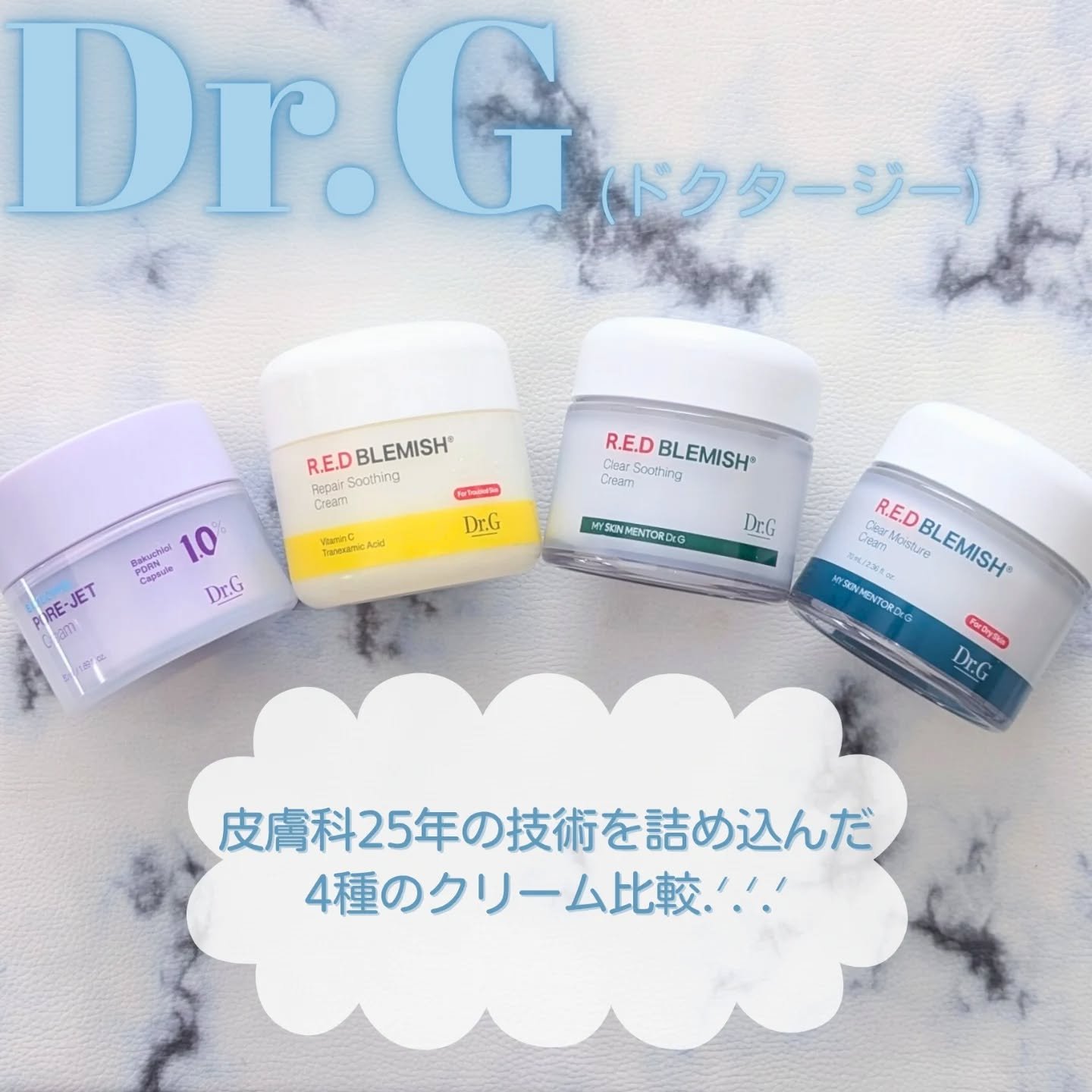 レッドブレミッシュ クリアスージングクリーム/Dr.G/フェイスクリームを使ったクチコミ（1枚目）