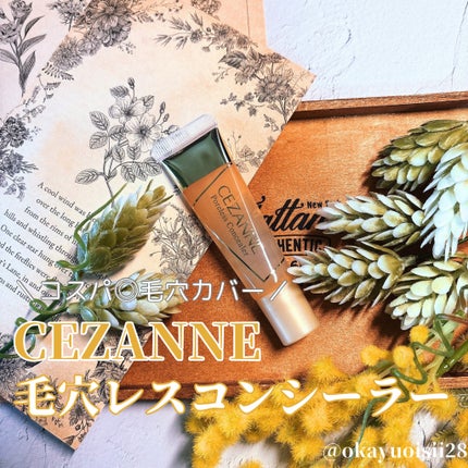 毛穴レスコンシーラー/CEZANNE/クリームコンシーラーを使ったクチコミ(1枚目)