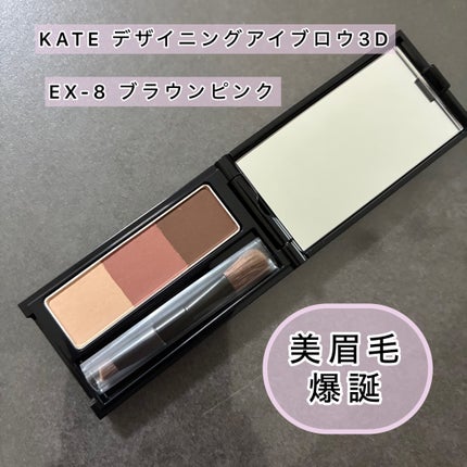 ケイト デザイニングアイブロウ3D/KATE/パウダーアイブロウを使ったクチコミ(1枚目)